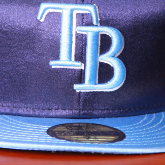 Tampa Bay Rays New Era 7 3/8 Sized Hat (Great For a Tampa Bay Fan) - Picture 3 of 9